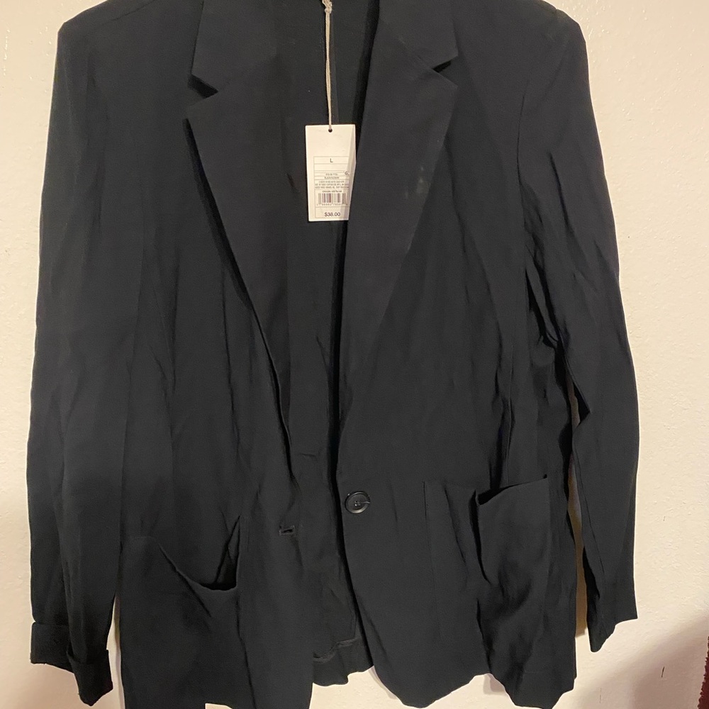 a new day black blazer